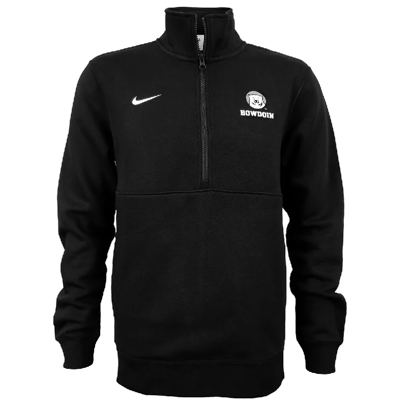 Club Fleece ½-Zip with Medallion and Bowdoin from NikeSave Like Never Before!