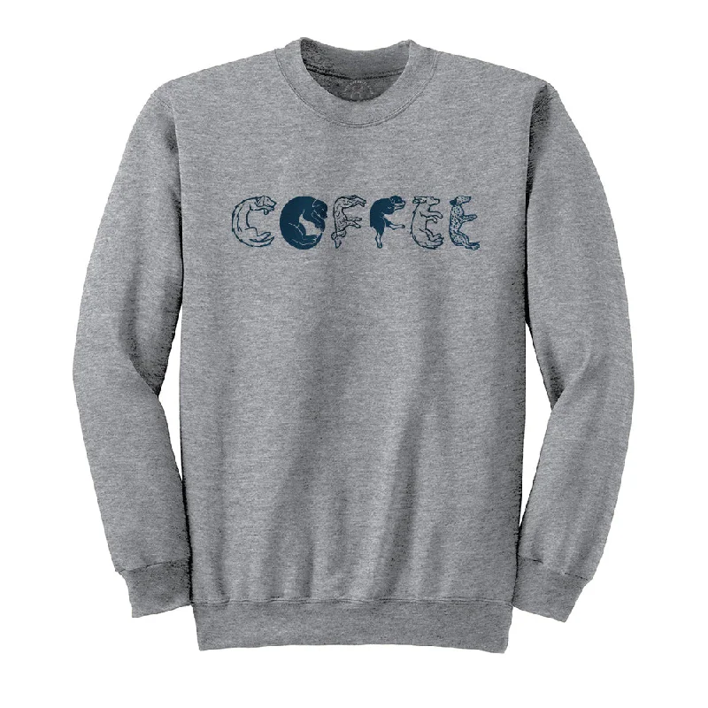 Coffee Dogs Crewneck SweatshirtPrice Drops You’ll Love!