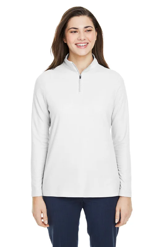 Core 365 Womens Fusion ChromaSoft Performance Moisture Wicking Pique 1/4 Zip Sweatshirt - WhiteSteals and Deals Await! Core 365 Womens Fusion ChromaSoft Performance Moisture Wicking Pique 1/4 Zip Sweatshirt - WhiteSteals and Deals Await!
