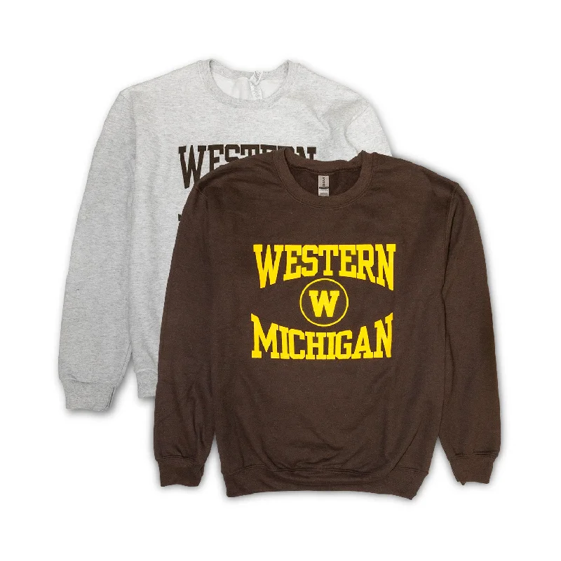 Western Michigan CrewneckHurry! While Supplies Last!