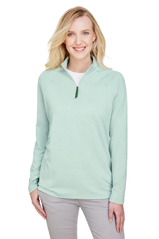 Devon & Jones Womens CrownLux Clubhouse Performance Moisture Wicking 1/4 Zip Sweatshirt - Kelly GreenDon't Miss Out! Devon & Jones Womens CrownLux Clubhouse Performance Moisture Wicking 1/4 Zip Sweatshirt - Kelly GreenDon't Miss Out!