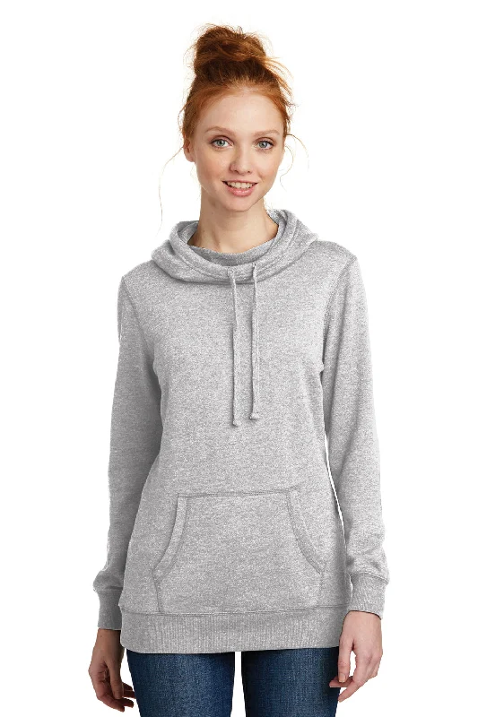 District Womens Fleece Hooded Sweatshirt Hoodie - Heather GreyGet Ready to Save!