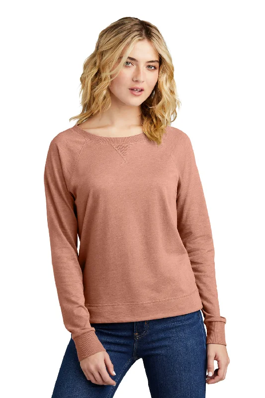 District Womens French Terry Crewneck Sweatshirt - Heather Nostalgia RoseHottest Discounts of the Year! District Womens French Terry Crewneck Sweatshirt - Heather Nostalgia RoseHottest Discounts of the Year!