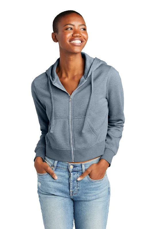 District Womens V.I.T. Fleece Full Zip Hooded Sweatshirt Hoodie - Heather Flint BlueUpgrade for Less! District Womens V.I.T. Fleece Full Zip Hooded Sweatshirt Hoodie - Heather Flint BlueUpgrade for Less!