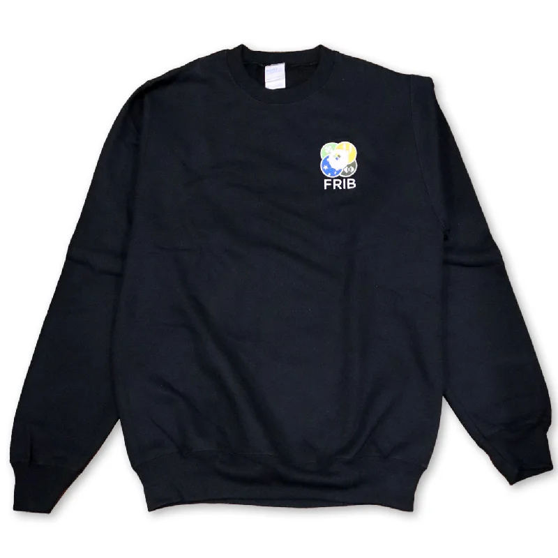 FRIB Logo Crewneck Sweatshirt - BlackFlash Deals – Act Quickly!