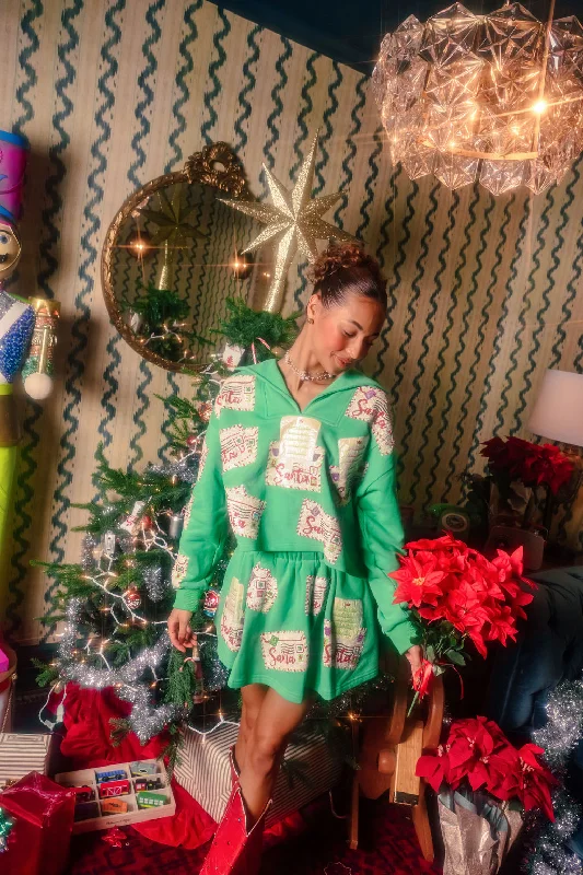 Green Letters to Santa Collar SweatshirtSale Alert – Get Ready to Shop!