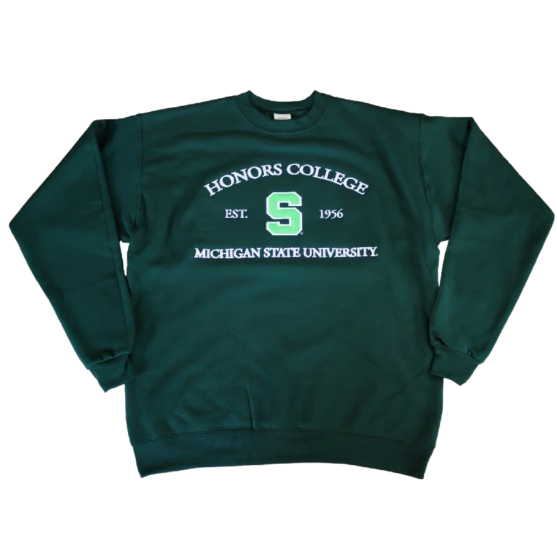 Honors College Spartan Block S SweatshirtInstant Savings Await!