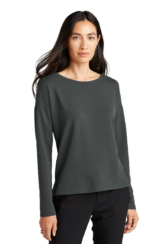 Mercer+Mettle Womens Stretch Drop Shoulder Wide Crewneck Sweatshirt - Anchor GreySave Money, Shop Happy! Mercer+Mettle Womens Stretch Drop Shoulder Wide Crewneck Sweatshirt - Anchor GreySave Money, Shop Happy!