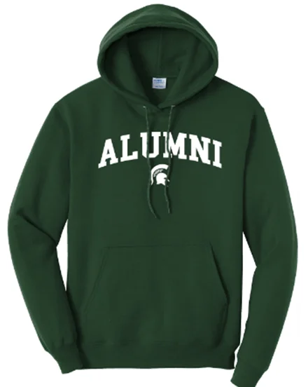 Michigan State Alumni Green HoodieBest Deals Just for You!