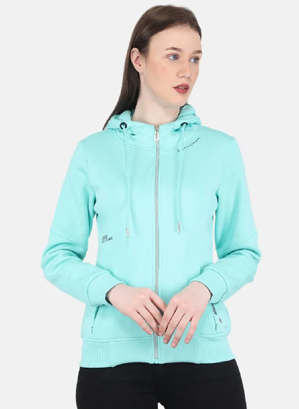 Women Blue Solid SweatshirtExclusive Savings This Week!