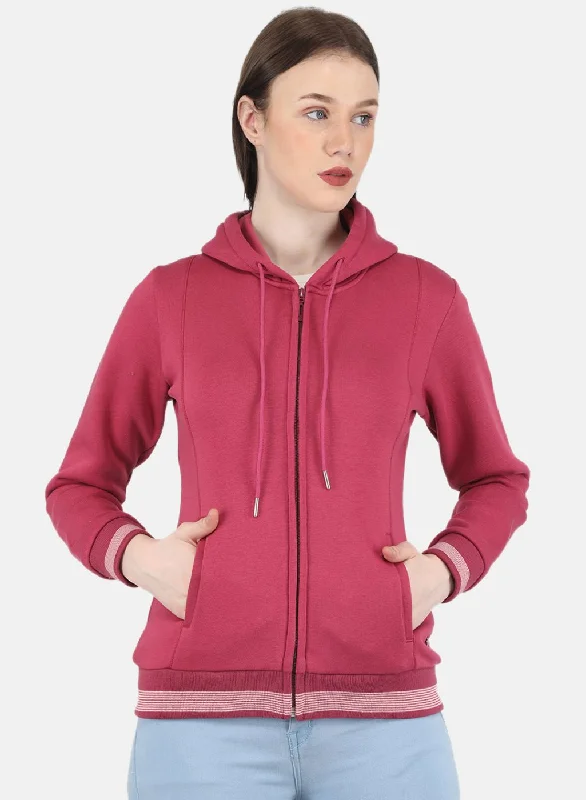 Women Pink Solid SweatshirtFind Your Perfect Deal Today!
