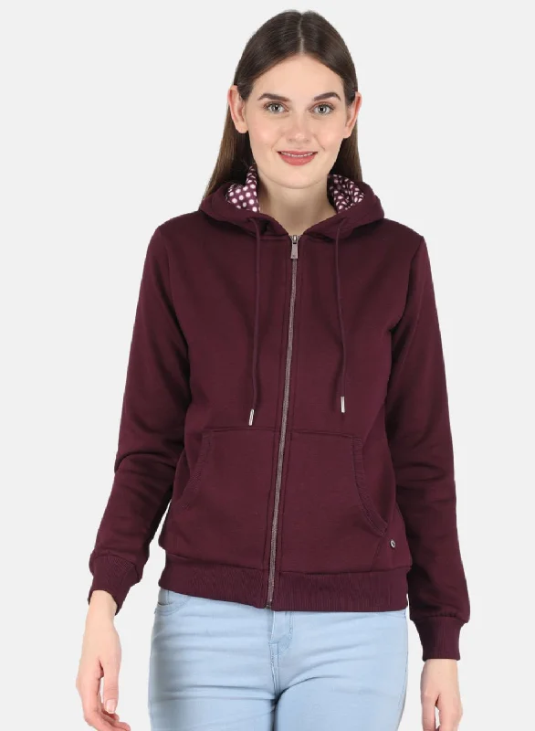 Women Purple Solid SweatshirtPrice Drops You’ll Love!