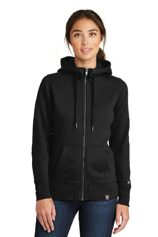 New Era Womens Sueded French Terry Full Zip Hooded Sweatshirt Hoodie - BlackBigger Savings, Better Shopping! New Era Womens Sueded French Terry Full Zip Hooded Sweatshirt Hoodie - BlackBigger Savings, Better Shopping!
