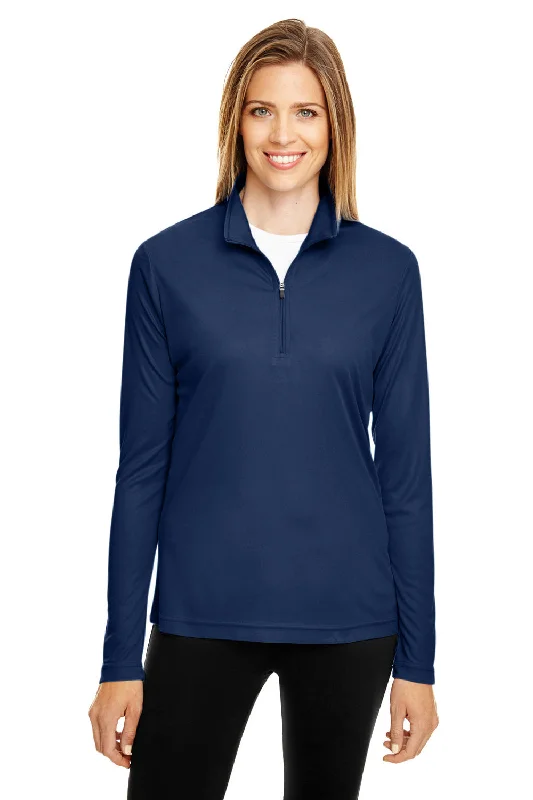 Team 365 Womens Zone Performance Moisture Wicking 1/4 Zip Sweatshirt - Dark Navy BlueGet the Best for Less! Team 365 Womens Zone Performance Moisture Wicking 1/4 Zip Sweatshirt - Dark Navy BlueGet the Best for Less!