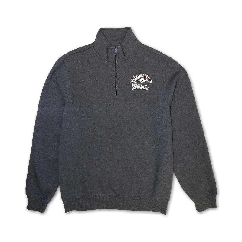 Western Michigan 1/4 Zip Pullover SweatshirtBiggest Sale of the Season!