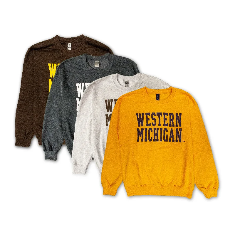 Western Michigan Classic CrewneckGreat Deals, Just for You!