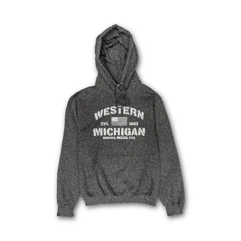 Western Michigan Flag HoodieHottest Discounts of the Year!