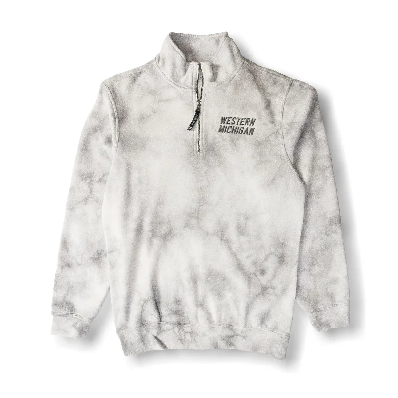 Western Michigan Tie-Dye Quarter ZipAmazing Prices You Can’t Resist!