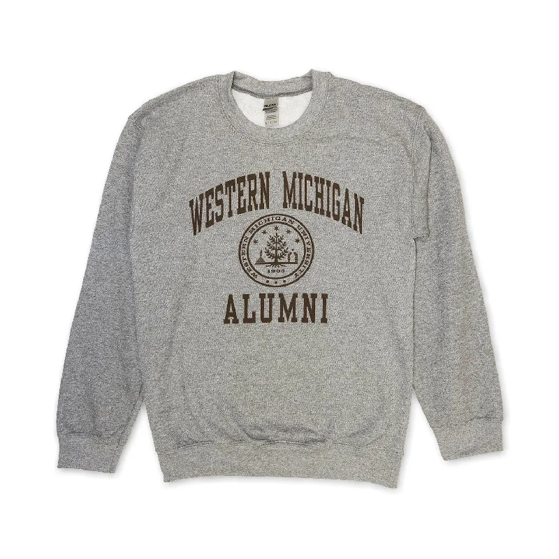 Western Michigan Seal Alumni CrewneckGet More, Spend Less – Shop Now!