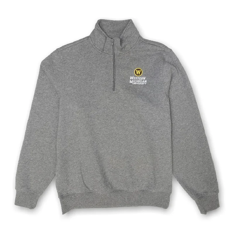 Western Michigan University 1/4 Zip Pullover SweatshirtStock Up and Save!