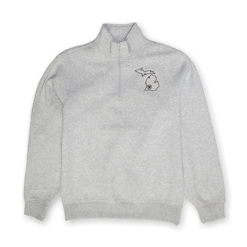WMU Map Quarter Zip PulloverPrice Drop Alert!