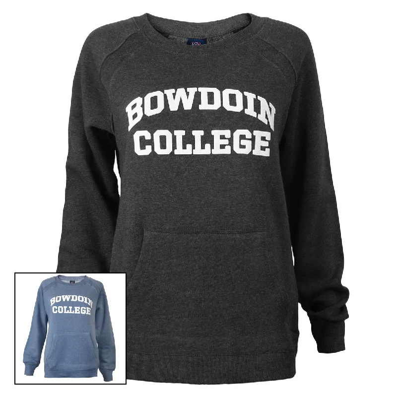 Women's Bowdoin College Angel Fleece Crew from MV SportDon’t Wait – Shop Today!
