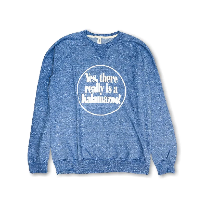 Yes There Really Is A Kalamazoo! CrewneckYour Best Deals Are Here!