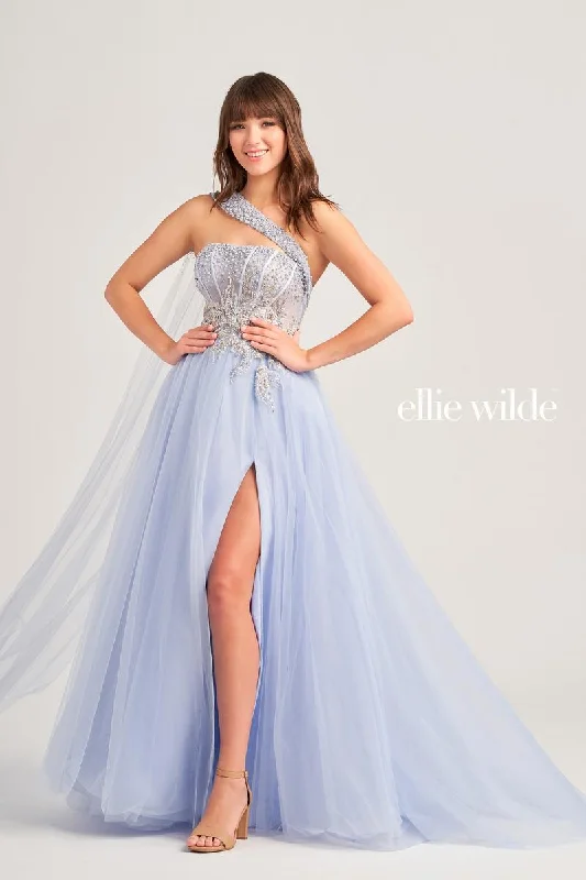 Ellie Wilde One Shoulder Ball Gown EW35090The Sale You’ve Been Waiting For!