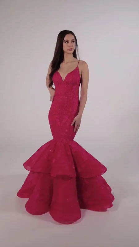 Ellie Wilde Lace Mermaid Prom Dress EW35092Biggest Sale of the Season!