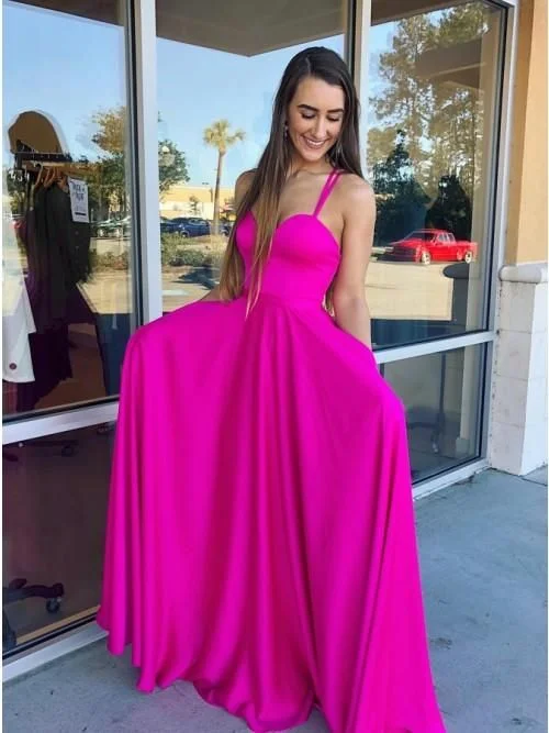 A-Line Spaghetti Straps Floor-Length Fuchsia Prom Dress with Pockets cg22352Don’t Wait – Shop Today! A-Line Spaghetti Straps Floor-Length Fuchsia Prom Dress with Pockets cg22352Don’t Wait – Shop Today!