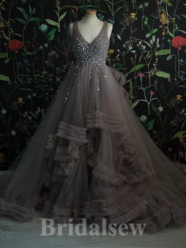 A-line V-Neck Tulle Princess Modest Gorgeous Long Women Evening Prom Dresses PD821Price Drop Alert! A-line V-Neck Tulle Princess Modest Gorgeous Long Women Evening Prom Dresses PD821Price Drop Alert!