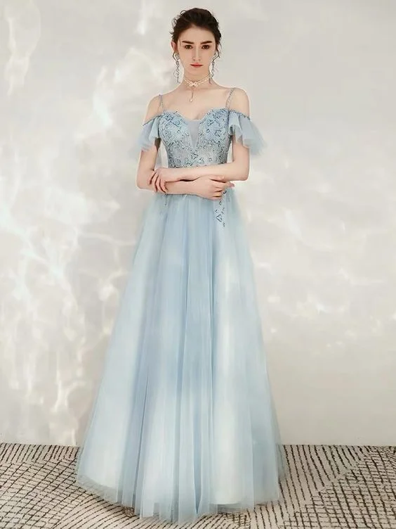 Blue Evening Dress, Elegant, Long prom Dress, Noble, Fairy ,off Shoulder Evening Dress,custom Made cg22195One Day Only – Huge Savings! Blue Evening Dress, Elegant, Long prom Dress, Noble, Fairy ,off Shoulder Evening Dress,custom Made cg22195One Day Only – Huge Savings!