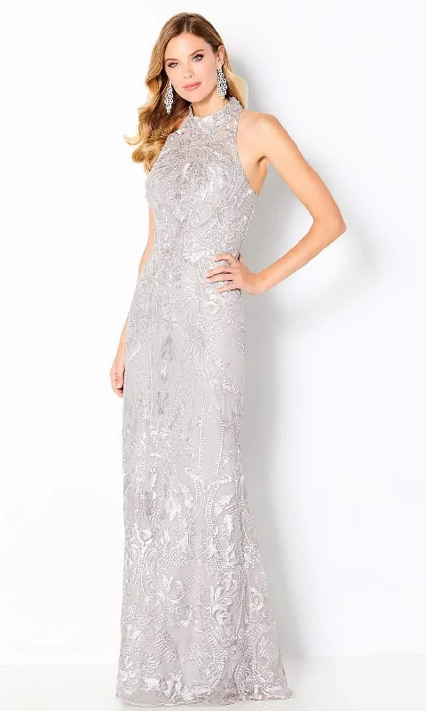 Cameron Blake - 220645 High Halter Embroidered Mother of the Bride DressSave Up to 50% Off! Cameron Blake - 220645 High Halter Embroidered Mother of the Bride DressSave Up to 50% Off!