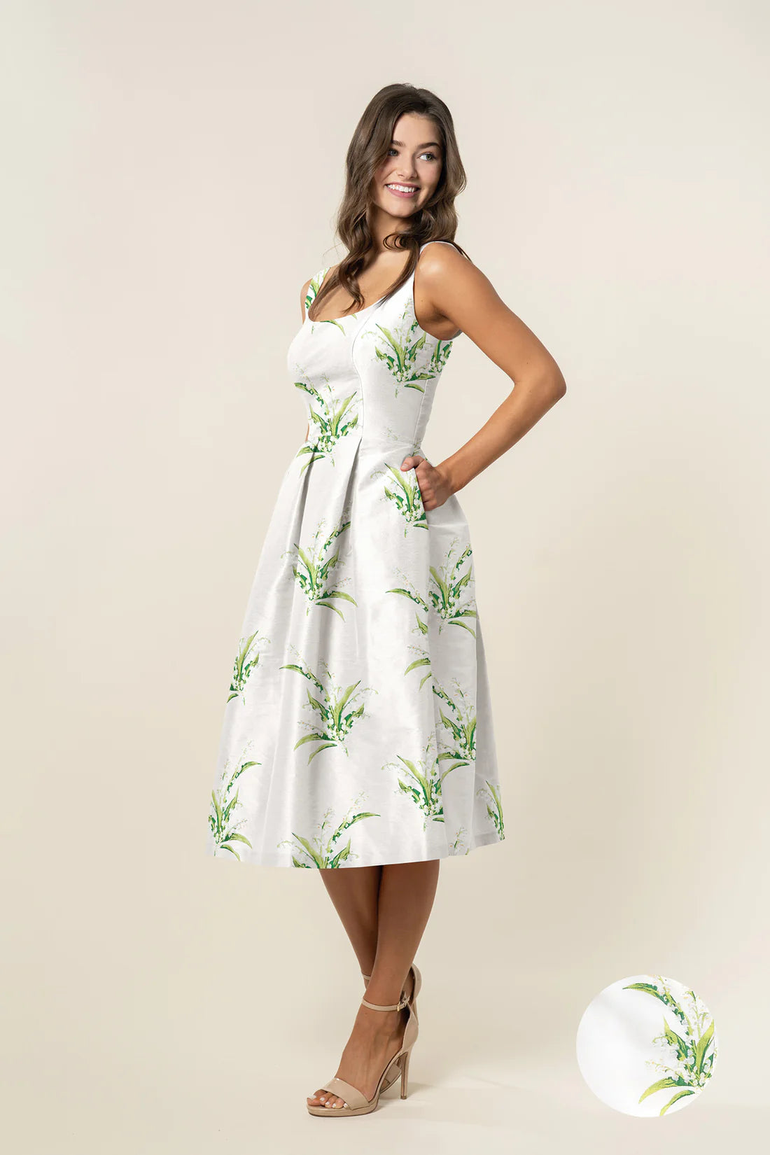 Emily Bodice with Dahlia Midi Skirt in JacquardTime to Save Big!