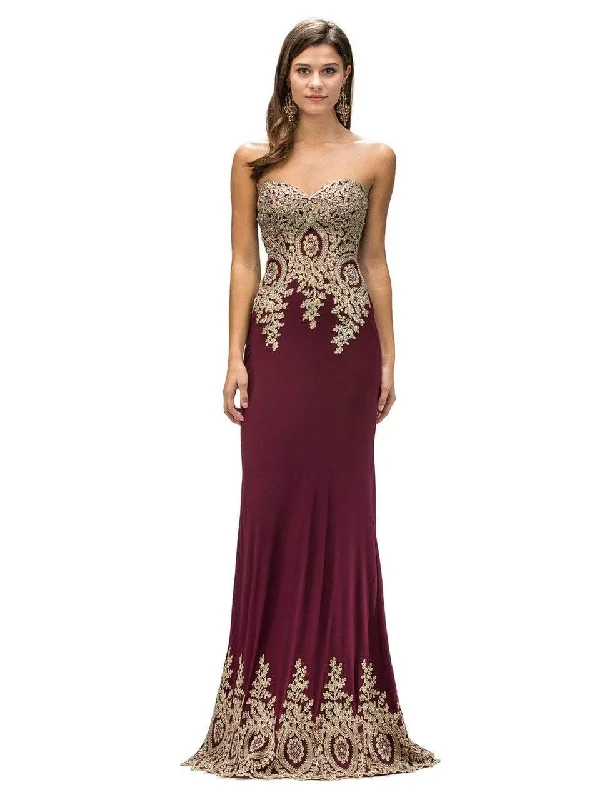 Dancing Queen 9405 Strapless Sweetheart Baroque Sheath DressBigger Savings, Better Shopping! Dancing Queen 9405 Strapless Sweetheart Baroque Sheath DressBigger Savings, Better Shopping!