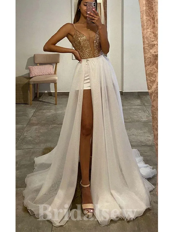Gold Sequin Sparkly Spaghetti Straps Modest Popular Long Women Evening Prom Dresses PD815Unbeatable Prices! Gold Sequin Sparkly Spaghetti Straps Modest Popular Long Women Evening Prom Dresses PD815Unbeatable Prices!