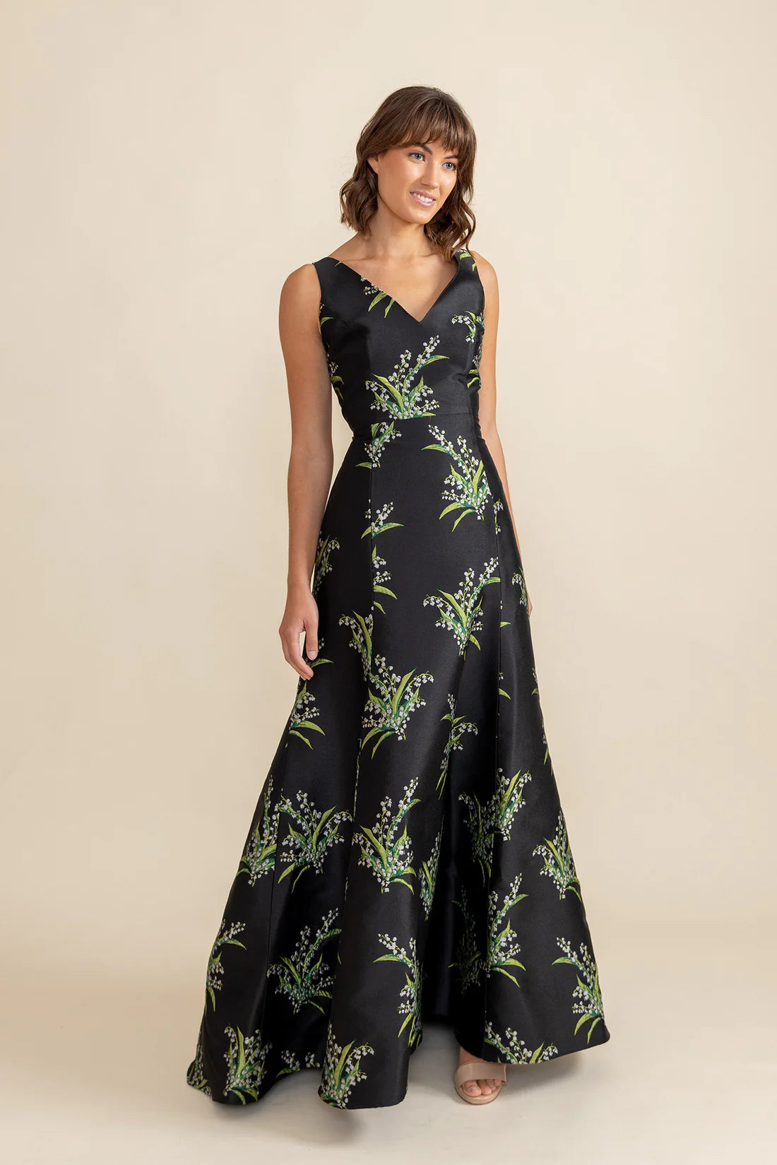 Harper Bodice with Trumpet Skirt in JacquardStock Up and Save!