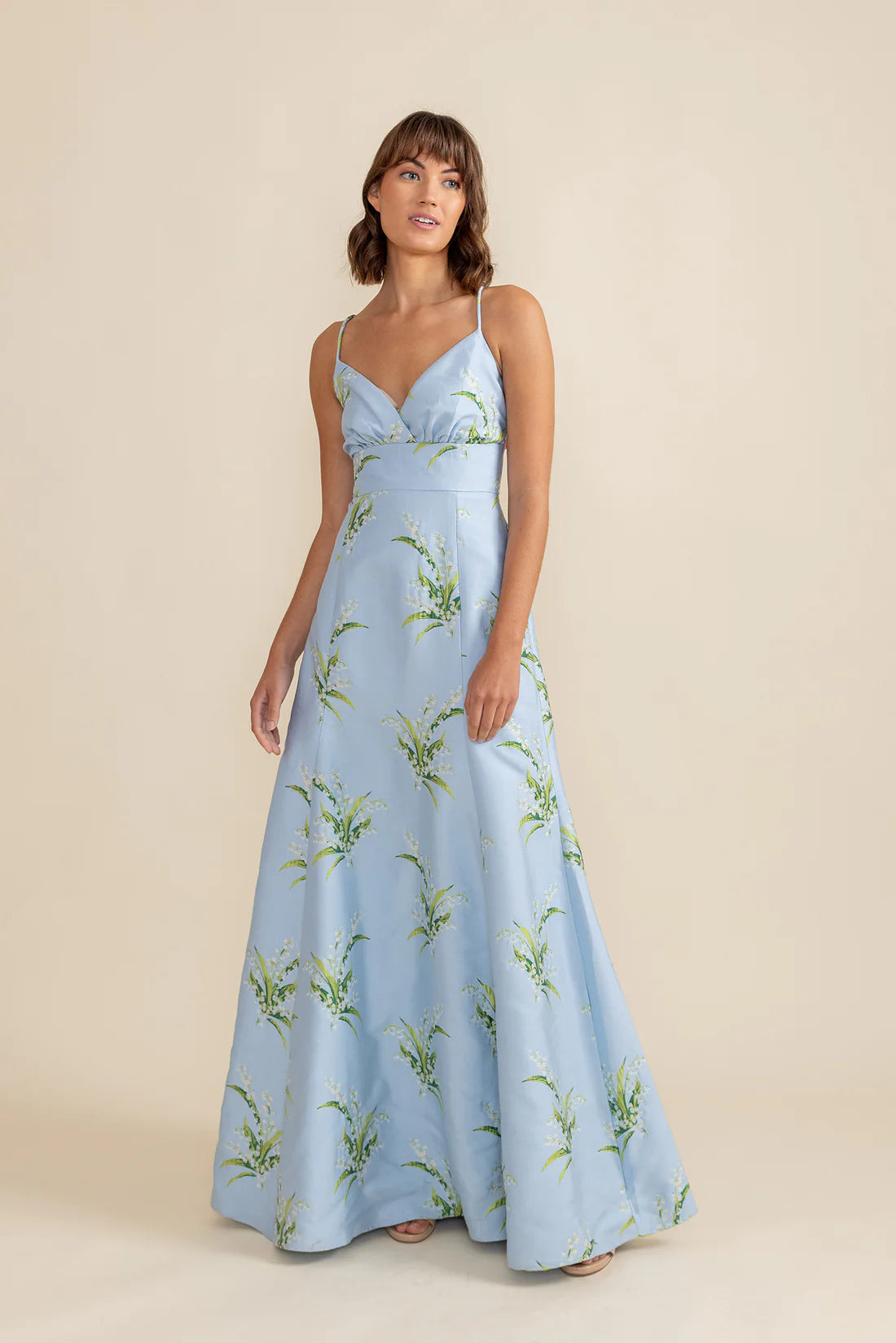 Jacqueline Bodice with Trumpet Skirt in JacquardBuy One, Get One Free!