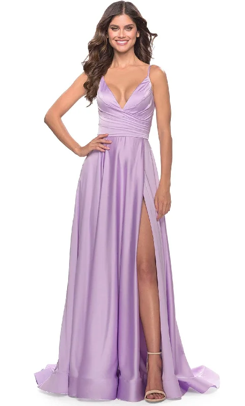 La Femme 31505 - Satin A-Line Prom DressSale Alert – Get Ready to Shop!