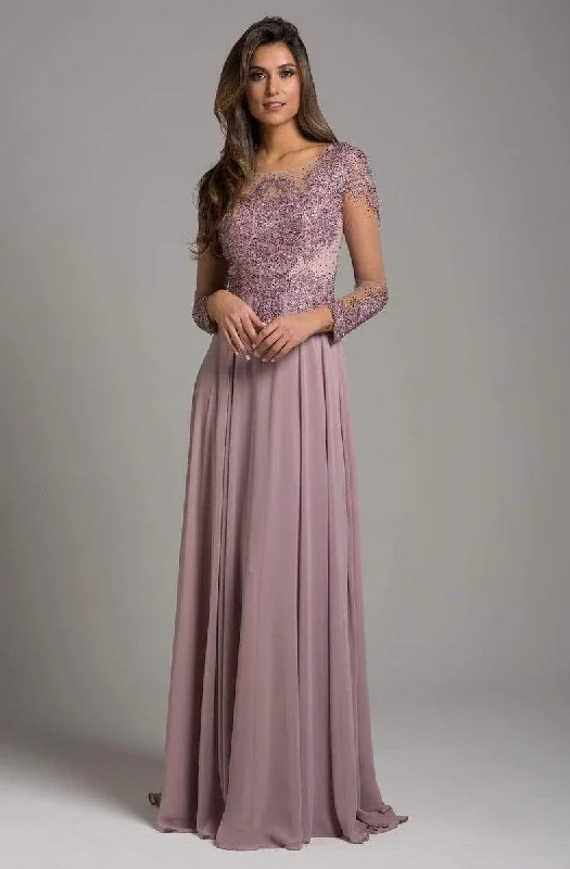 Lara Dresses - Sheer Long Sleeve Chiffon A-Line Dress 29921 - 2 pcs Mauve In Size 6 and 14 AvailableGet More, Spend Less – Shop Now! Lara Dresses - Sheer Long Sleeve Chiffon A-Line Dress 29921 - 2 pcs Mauve In Size 6 and 14 AvailableGet More, Spend Less – Shop Now!
