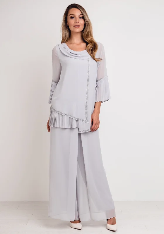 Lizabella Embellished Chiffon Top & Trousers Outfit, SilverThe Best Offers Are Here! Lizabella Embellished Chiffon Top & Trousers Outfit, SilverThe Best Offers Are Here!