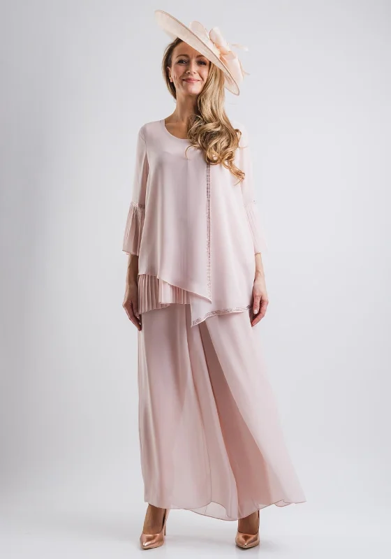 Lizabella Top & Trousers Two Piece Outfit, Blush PinkShop Now and Save!