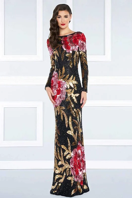 Mac Duggal - Bateau Multi-Color Long Dress 4566R - 1 Pc Black Red Multi in Size 10 AvailableYour Dream Deal is Here! Mac Duggal - Bateau Multi-Color Long Dress 4566R - 1 Pc Black Red Multi in Size 10 AvailableYour Dream Deal is Here!