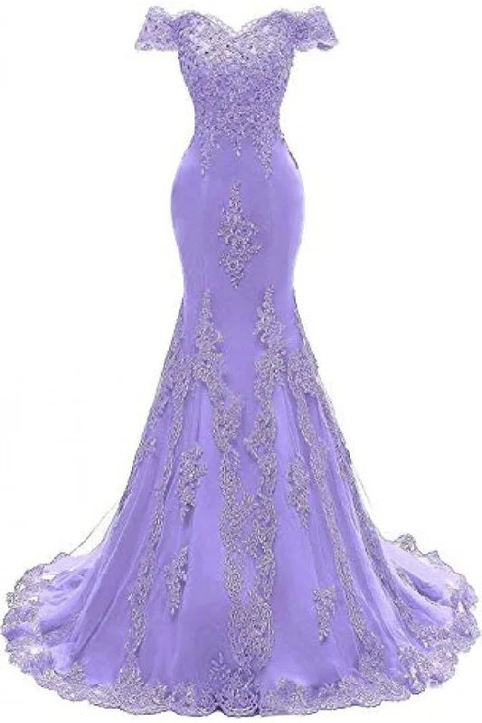 Mermaid Off-the-Shoulder Beaded Lace Long Prom Dresses Formal Evening Gowns cg22178Shop Early, Save Big! Mermaid Off-the-Shoulder Beaded Lace Long Prom Dresses Formal Evening Gowns cg22178Shop Early, Save Big!