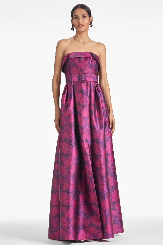 BRIELLE GOWN - MAGENTA BLOOMStock Up and Save!