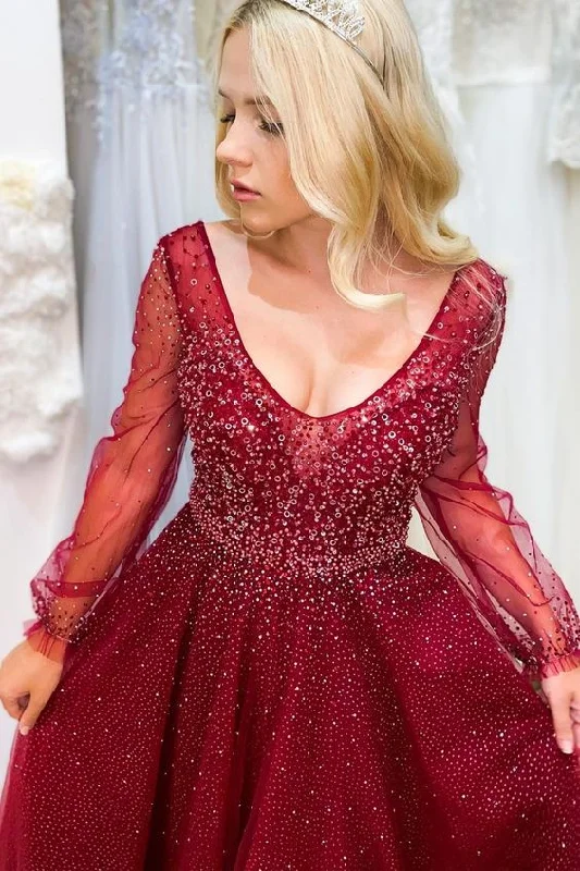 red long evening dress prom gowns      cg22364Save Money, Shop Happy!
