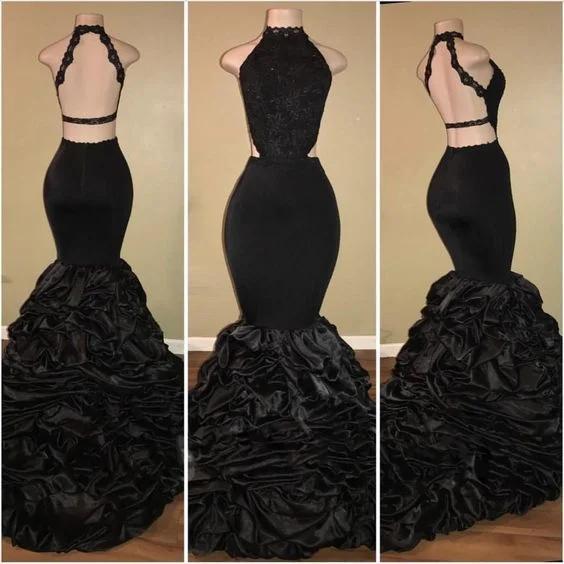 Sexy Black Backless Mermaid Ruffles Tiered African Long Lace Prom Dresses cg22279Snag the Best Prices Now! Sexy Black Backless Mermaid Ruffles Tiered African Long Lace Prom Dresses cg22279Snag the Best Prices Now!