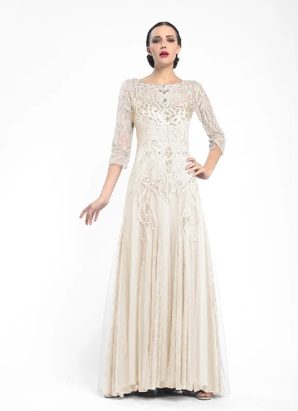 Sue Wong Embroidered Illusion Bateau Gown W5300 - 1 pc Ivory in Size 12 AvailableThe Best Deals Won’t Wait! Sue Wong Embroidered Illusion Bateau Gown W5300 - 1 pc Ivory in Size 12 AvailableThe Best Deals Won’t Wait!