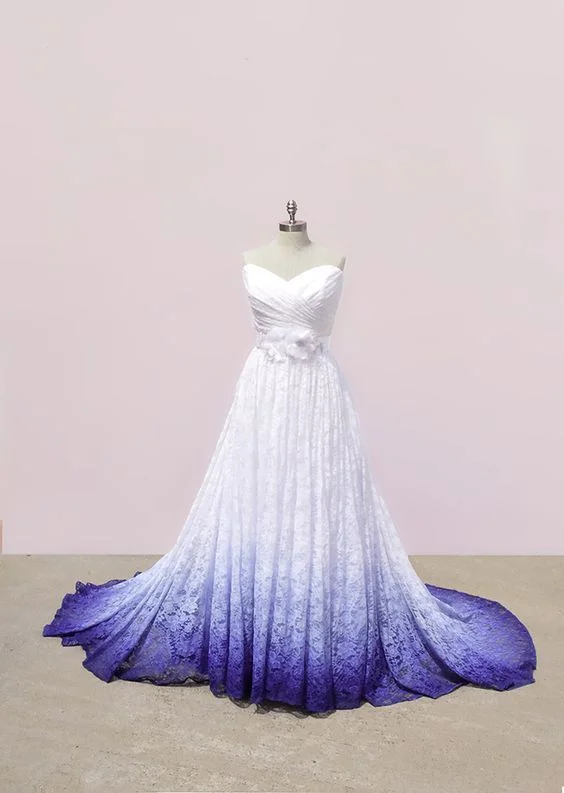 Sweetheart Lace Ombre Prom Dress    cg22306Score Huge Discounts Today!