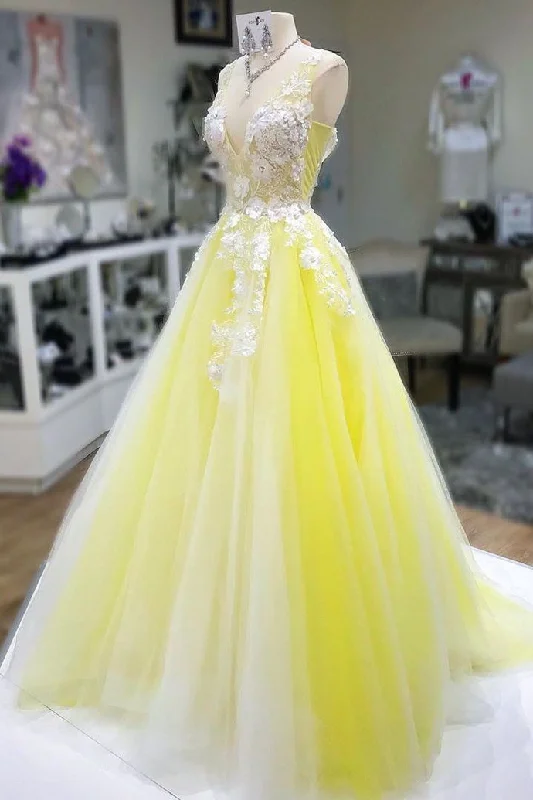 Yellow Prom Dresses Evening Dress Fairy Formal Gowns Party Wear cg22207Your Dream Deal is Here! Yellow Prom Dresses Evening Dress Fairy Formal Gowns Party Wear cg22207Your Dream Deal is Here!